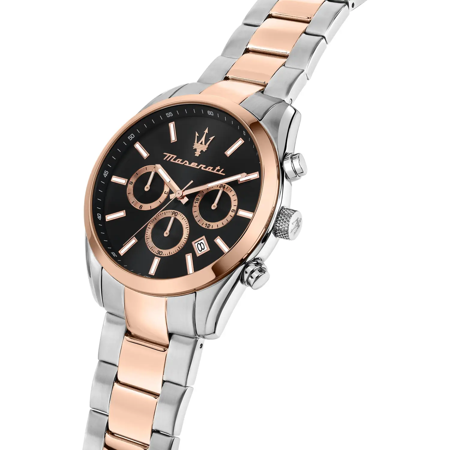 Scopri l'Orologio Maserati Attrazione, un gioiello di lusso perfetto per un regalo prezioso. Esplora la nostra selezione di gioielli di lusso. (Vista 4)