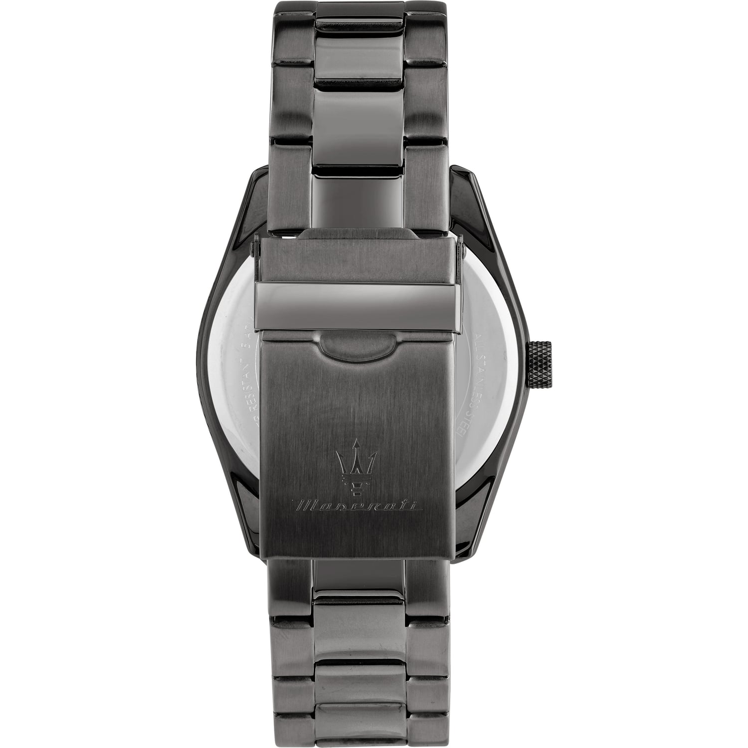 Orologio Maserati Attrazione: Eleganza e Precisione per l'Uomo (Vista 4) | Gioielleria Patricia Oro Scopri l'Orologio Maserati Attrazione, un gioiello di lusso per l'uomo moderno. Design elegante e materiali pregiati per un accessorio senza tempo. (Vista 4)