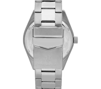 Scopri l'Orologio Maserati Competizione, un gioiello di lusso che incarna l'eleganza e la raffinatezza. Perfetto per chi cerca un accessorio di alta classe. (Vista 2)