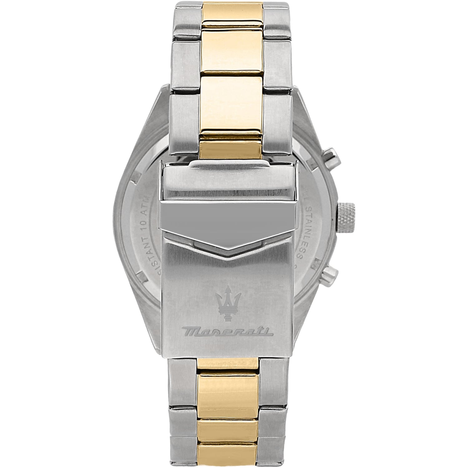 Scopri l'Orologio Maserati Competizione, un gioiello di lusso che incarna l'eleganza e la raffinatezza. Perfetto per chi cerca un accessorio di alta classe. (Vista 3)