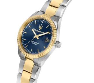 Scopri l'Orologio Maserati Competizione, un gioiello di lusso che incarna l'eleganza e la raffinatezza. Perfetto per chi cerca un accessorio di alta classe. (Vista 2)