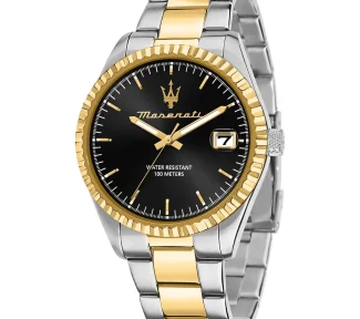 Scopri l'Orologio Maserati Competizione, un gioiello di lusso che incarna l'eleganza e la raffinatezza. Perfetto per chi cerca un accessorio di alta classe.