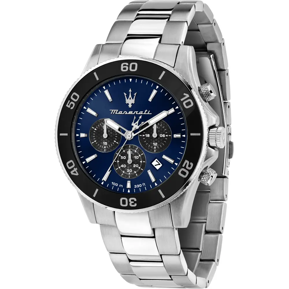 Orologio Maserati Competizione: Eleganza e Prestazione | Gioielleria Patricia Oro Scopri l'Orologio Maserati Competizione, un gioiello di lusso che incarna l'eleganza e la sportività. Perfetto per chi cerca un accessorio di alta classe.