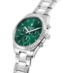 Scopri l'Orologio Maserati Competizione, un gioiello di lusso che incarna l'eleganza e la raffinatezza. Perfetto per chi cerca un accessorio di alta classe. (Vista 4)