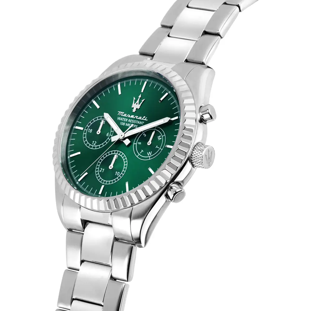 Orologio Maserati Competizione: Eleganza e Prestazioni di Lusso (Vista 4) | Gioielleria Patricia Oro Scopri l'Orologio Maserati Competizione, un gioiello di lusso che incarna l'eleganza e la raffinatezza. Perfetto per chi cerca un accessorio di alta classe. (Vista 4)