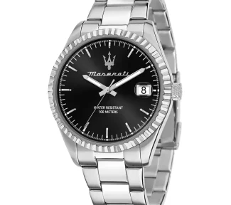 Scopri l'Orologio Maserati Competizione, un gioiello di lusso che incarna l'eleganza e la raffinatezza. Perfetto per chi cerca un accessorio di alta classe.