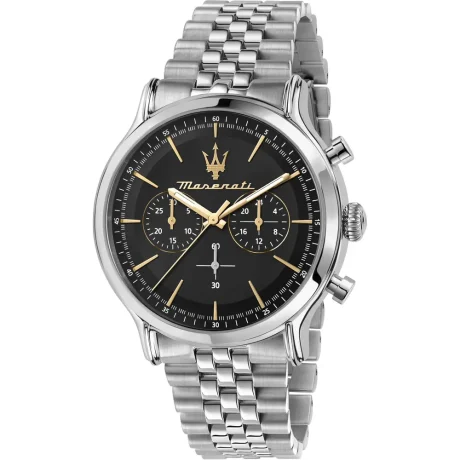 Orologio Maserati Epoca Cronografo Uomo Acciaio Satinato 42mm