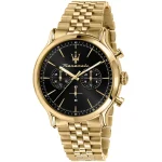 Orologio Maserati Epoca cronografo acciaio oro 42mm