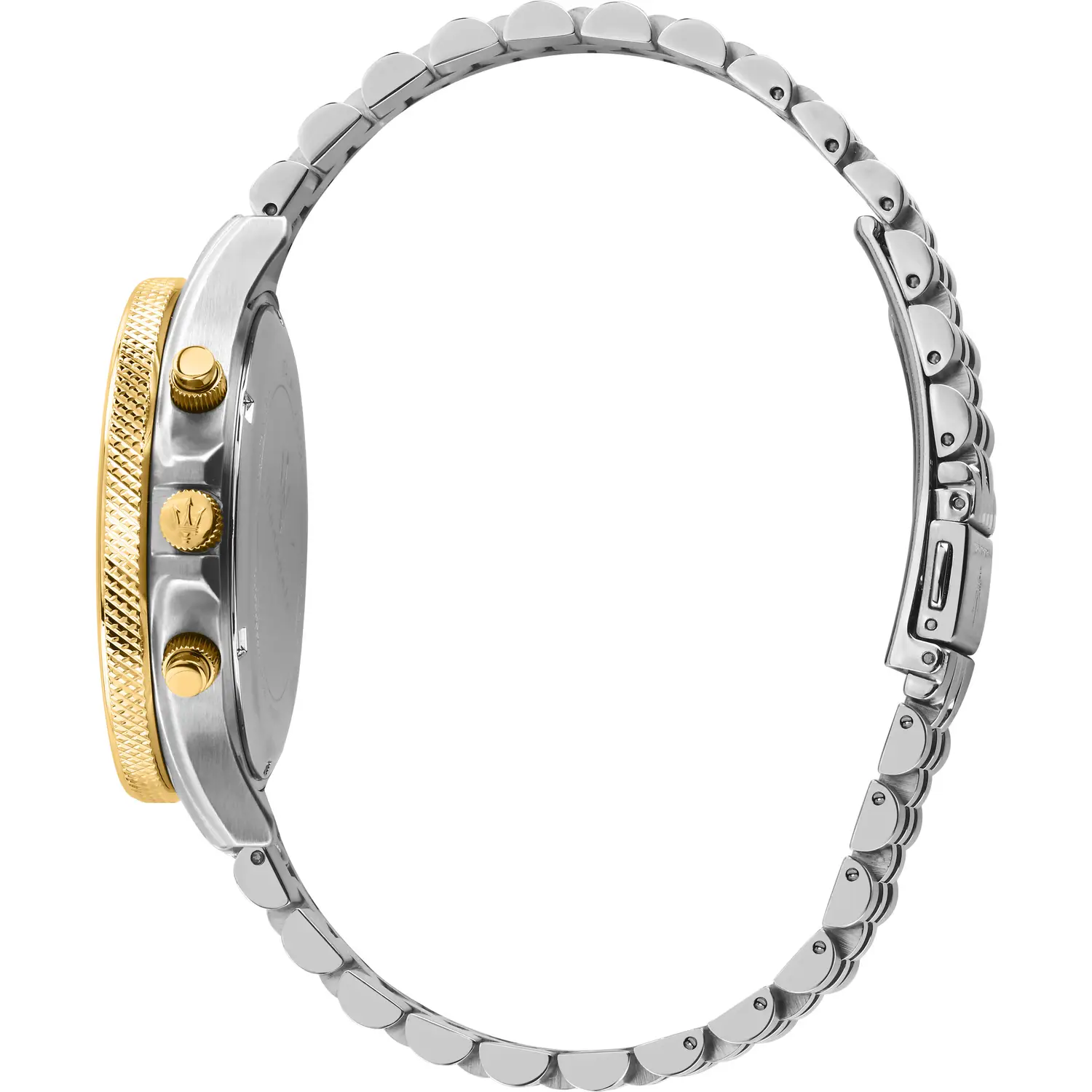 Orologio Maserati Sfida: Eleganza e Precisione per l'Uomo (Vista 4) | Gioielleria Patricia Oro L'orologio Maserati Sfida, un gioiello di lusso per l'uomo moderno. Scopri la raffinatezza dei dettagli e l'eleganza senza tempo. (Vista 4)
