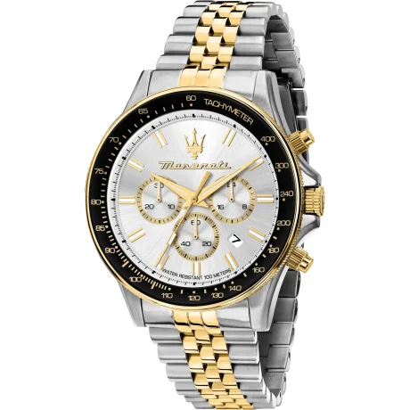 Orologio Maserati Sfida Cronografo Uomo Acciaio 44mm