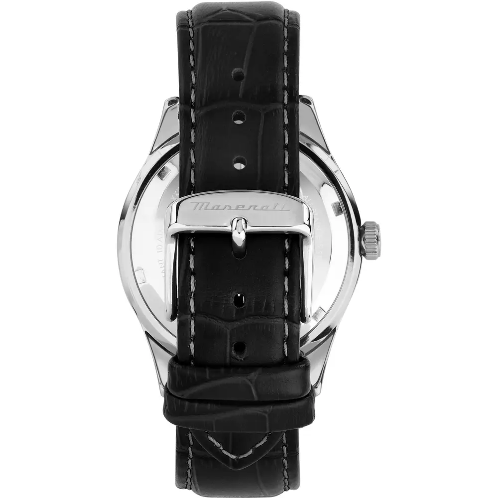 Scopri l'Orologio Maserati Sorpasso, un gioiello di lusso per l'uomo moderno. Design italiano e materiali pregiati. (Vista 3)