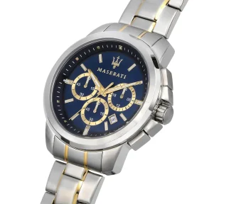Orologio Maserati Successo: un gioiello di lusso per l'uomo moderno. Scopri la raffinatezza e l'eleganza di questo orologio, perfetto per chi cerca un accessorio di alta gioielleria. (Vista 2)