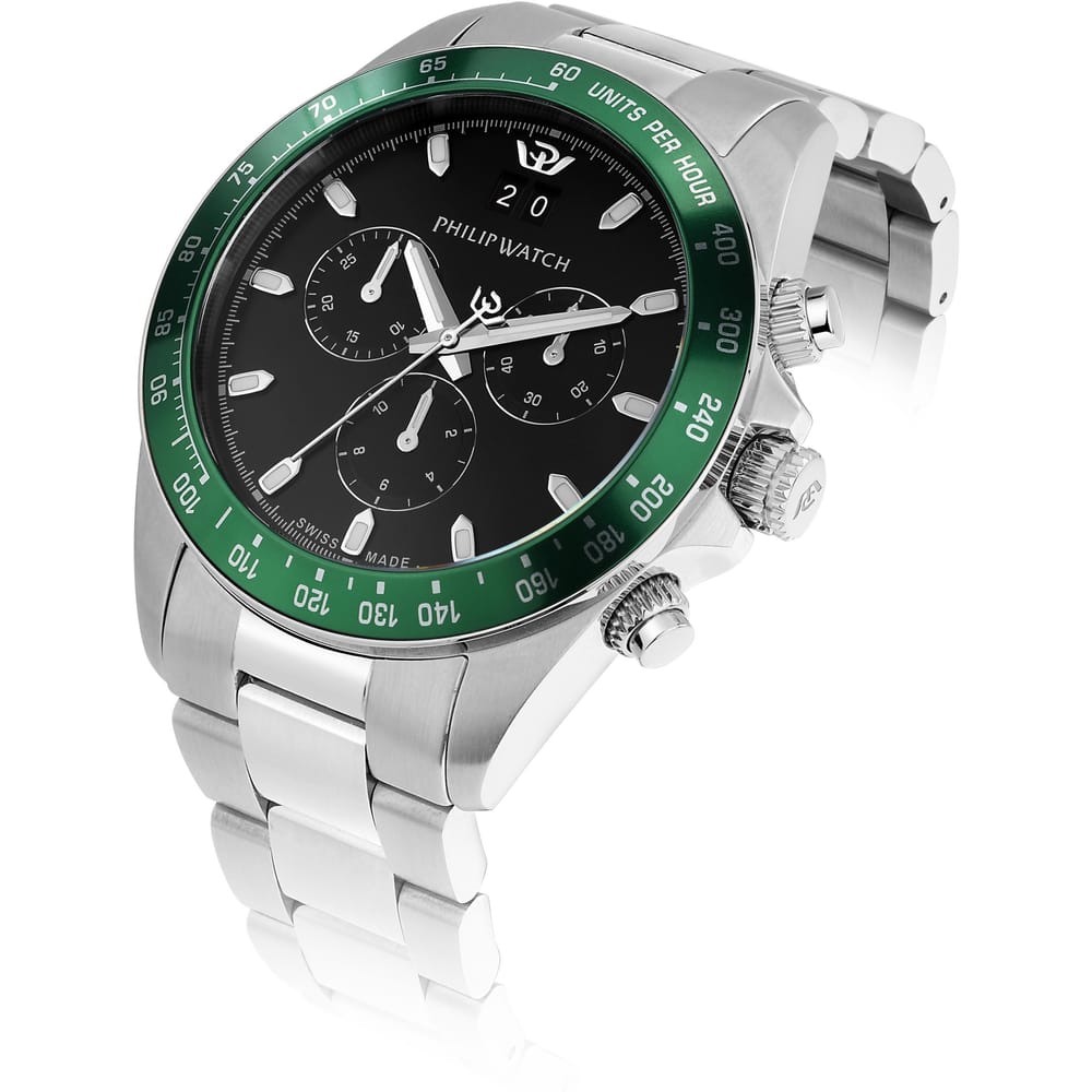 Scopri l'Orologio Maschile Philip Watch Caribe Sport, un gioiello di lusso perfetto per chi cerca l'eleganza senza tempo. (Vista 3)