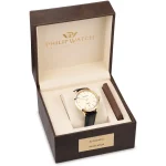 Scopri l'orologio maschile Philip Watch Sunray, un gioiello di lusso che incarna l'eleganza senza tempo. Perfetto per chi cerca un accessorio di alta gioielleria. (Vista 6)