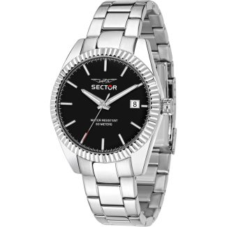 Sector 240 Men's Steel Quartz 5 ATM Watch