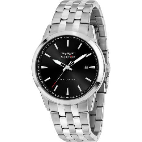 Orologio Sector 660 Acciaio Argento Quarzo 41mm