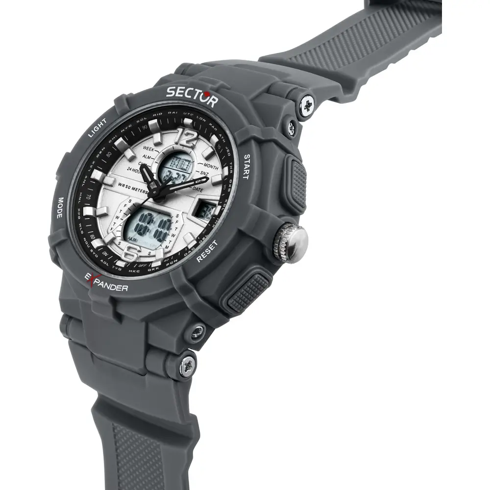 Orologio Sector Uomo EX 09: un gioiello di lusso per l'uomo moderno. Design elegante e materiali pregiati per un accessorio senza tempo. (Vista 4)