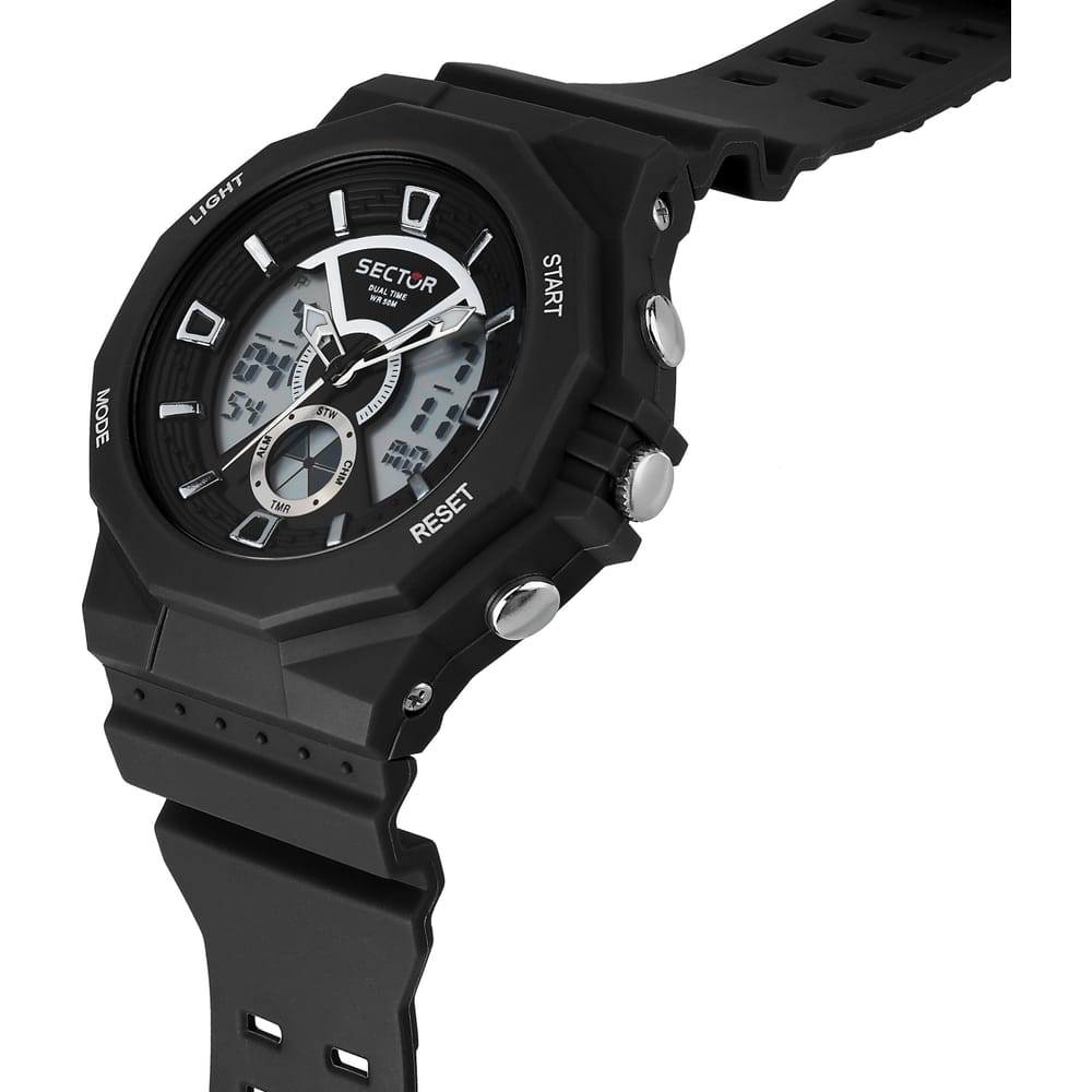 Orologio Sector Uomo EX-41: un gioiello di lusso per l'uomo moderno. Design elegante e materiali pregiati per un accessorio senza tempo. (Vista 2)