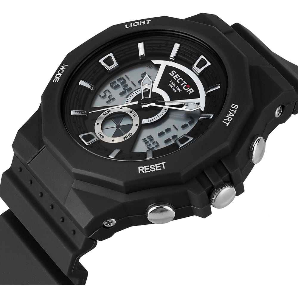 Orologio Sector Uomo EX-41: un gioiello di lusso per l'uomo moderno. Design elegante e materiali pregiati per un accessorio senza tempo. (Vista 3)