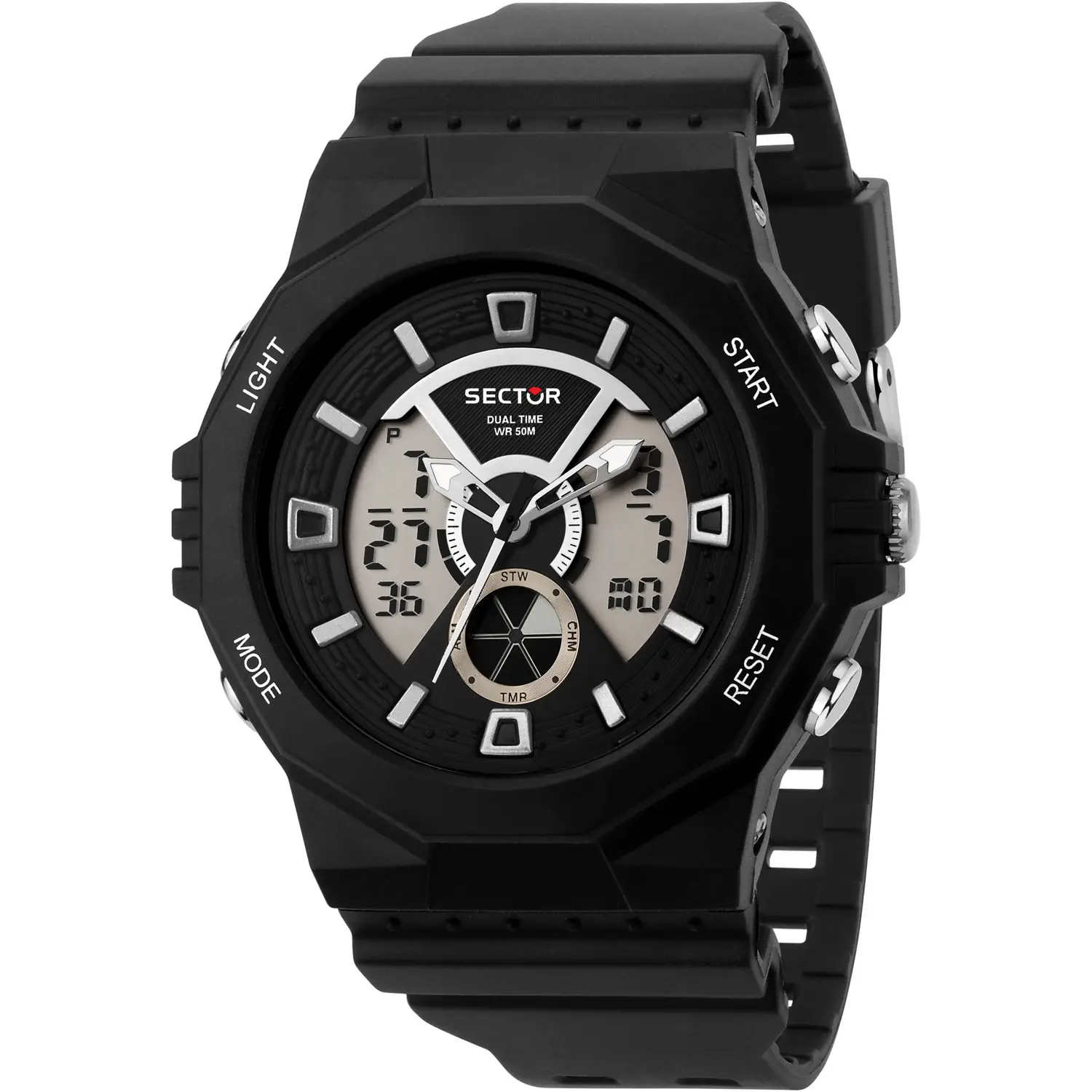Orologio Sector Uomo EX-41: un gioiello di lusso per l'uomo moderno. Design elegante e materiali pregiati per un accessorio senza tempo.