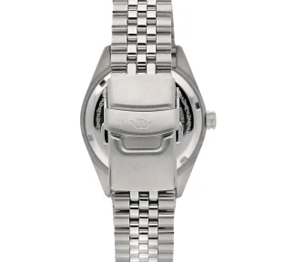 Scopri l'eleganza senza tempo del Philip Watch Caribe, un orologio automatico da donna in acciaio da 3,5 cm, un gioiello di lusso per chi ama l'alta orologeria. (Vista 2)