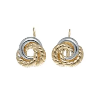 Women's 18kt Two-Tone Gold Monachella Earrings