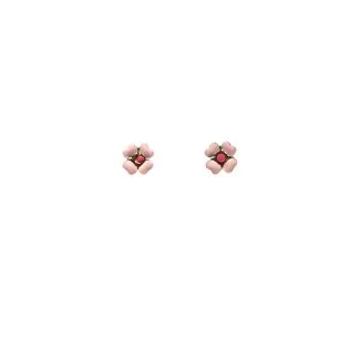 Little Girl Flower Earrings in 18kt Gold
