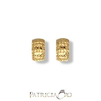 18kt Yellow Gold Clip Earrings for Women
