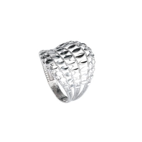Anello Donna in Oro Bianco 750