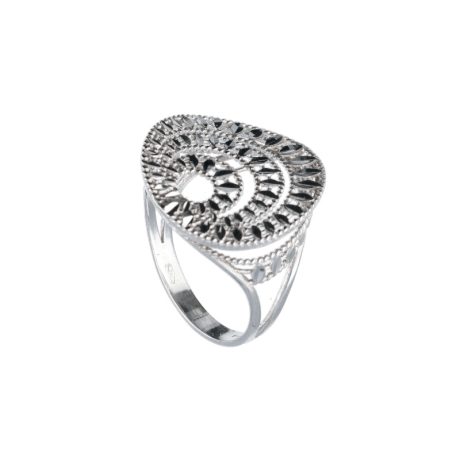 Anello Donna in Oro Bianco 750