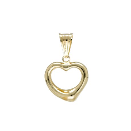 Ciondolo Cuore Oro Giallo 750