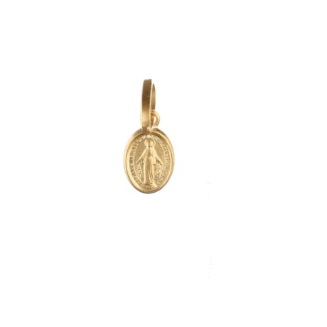 Ciondolo Madonna Immacolata Oro Giallo 18kt 750