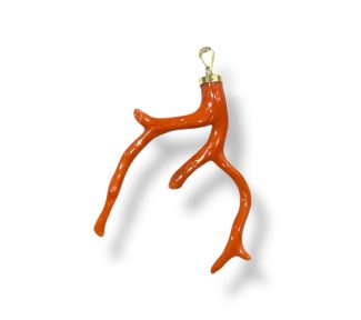 Il Ciondolo Ramo di Corallo Sciacca di Patricia Oro Creations, un capolavoro di alta gioielleria made in Italy, perfetto come idea regalo preziosa.