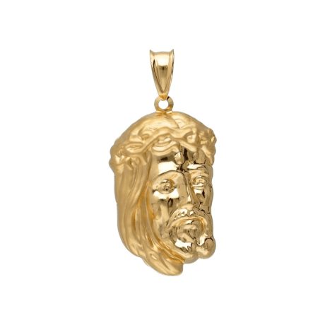 Ciondolo Volto di Cristo Oro Giallo 750