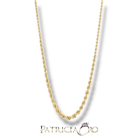 Girocollo in Oro Giallo a Corda 18kt