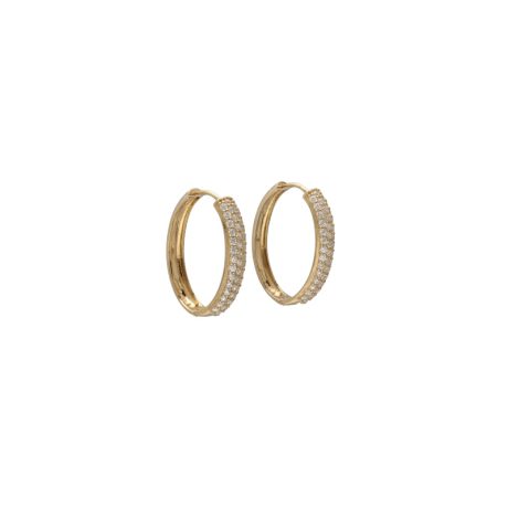 Orecchini Donna Cerchi Oro 18k 3.5g
