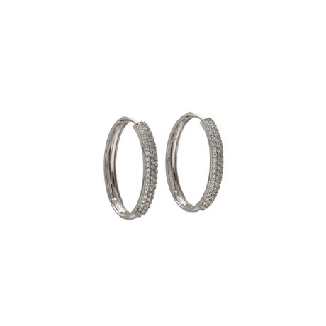 Orecchini Donna Cerchi Oro 18k 4.1 grammi