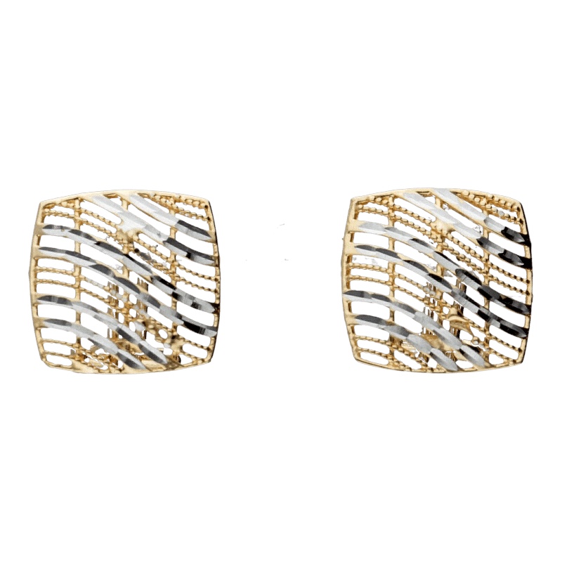 Splendidi orecchini da donna in oro 750, un gioiello di lusso perfetto per un'occasione speciale.