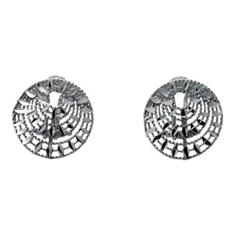 Orecchini a Clip in Oro Bianco 750