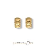 Orecchini oro giallo 18kt clip donna