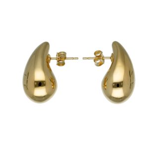 Splendidi orecchini a goccia in oro giallo 750, un gioiello di lusso perfetto per un'occasione speciale.