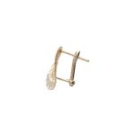 Orecchini Donna in Oro Bicolore 750: un gioiello di lusso per un'eleganza senza tempo. (Vista 2)