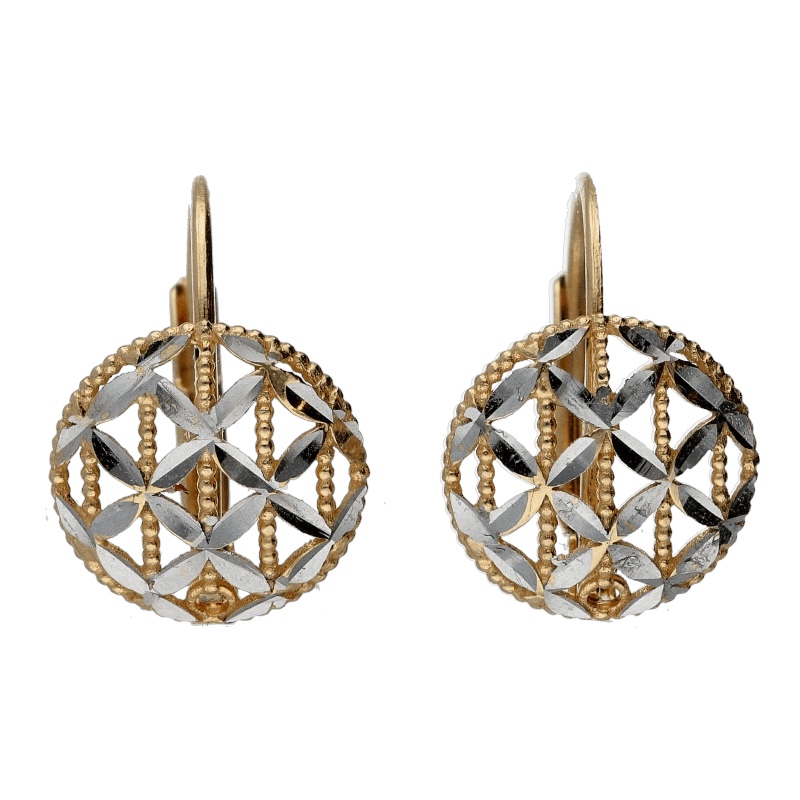 Orecchini Donna in Oro Bicolore 750: un gioiello di lusso per un'eleganza senza tempo.