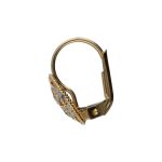 Orecchini Donna in Oro Bicolore 750: un gioiello di lusso per un'eleganza senza tempo. (Vista 2)