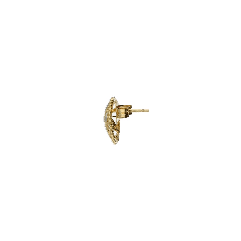 Eleganti Orecchini Donna in Oro Bicolore 750, un gioiello di lusso perfetto per un'occasione speciale. (Vista 2)