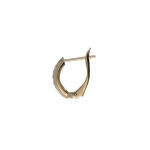 Orecchini Donna in Oro Bicolore 750: un gioiello di lusso per un'eleganza senza tempo. (Vista 2)