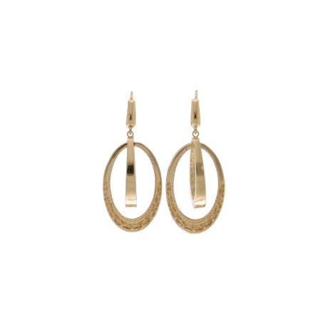 Orecchini Donna Pendenti in Oro 750 a Vite