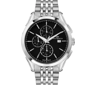 Scopri l'Orologio Maschile Philip Watch Roma, un gioiello di lusso che incarna l'eleganza senza tempo. Perfetto per chi cerca un accessorio di alta gioielleria.