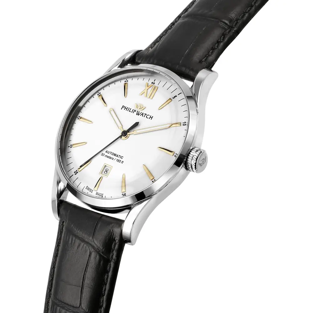 Scopri l'Orologio Maschile Philip Watch Sunray, un gioiello di lusso che incarna l'eleganza senza tempo. Perfetto per chi cerca un accessorio di alta qualità. (Vista 4)