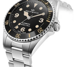 Scopri l'orologio maschile Philip Watch Caribe, un gioiello di lusso che incarna l'eleganza senza tempo. Perfetto per chi cerca un accessorio di alta gioielleria. (Vista 2)